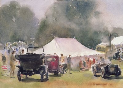 Vintage Motor Rally by Trevor Chamberlain